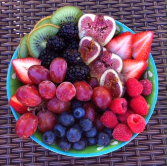 mincir durablement fruits